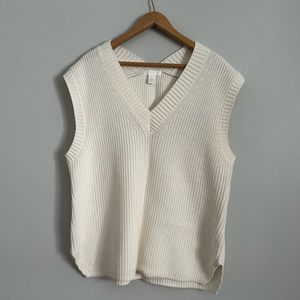 H&am knit sweater vest